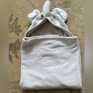 Pottery Barn Infant Hooded Elephant towel